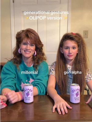 Proof that no matter the generation, we all agree on one thing... OLIPOP hits 😎