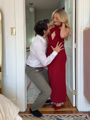 my husband picks my belated valentine’s date night dress ❤️ #luluspartner we spent our first v-day as a married couple apart sadly but of course had to make it up with a special night out afterward 💋 sharing all my @Lulus dress picks with y’all and I know it wasn’t Leo’s pick but my fave choice the rose dress would be so perfect for an upcoming spring occasion! 🌹 don’t forget about my code RACH20 for 20% off your first Lulus purchase #lovelulus 