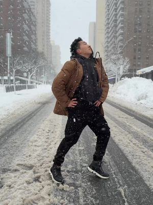 just saying hi from the nyc blizzard 