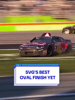 Came back to finish P6 🤯 #nascar #svg #atlanta #redbull #shanevangisbergen 