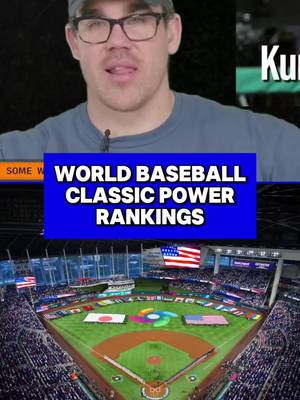 World Baseball Classic Power Rankings #MLB #Baseball #WBC