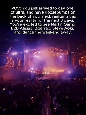 Someone pinch me…🥹🖤  #edmtok #edm #musicfestival #ultra #edmmusic 