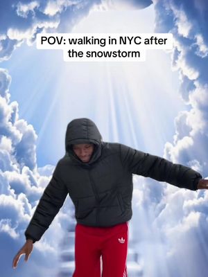 Pov: i’m walking in NYC after the snowstorm 