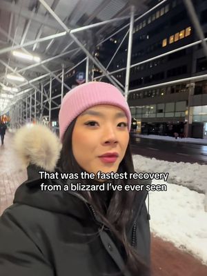 Thank u essential workers and snow shoveling volunteers😭😭 #nyc #blizzard