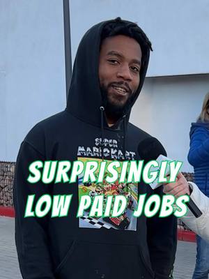 Surprisingly low paid jobs we’ve interviewed! IMPORTANT 🚨 This is a compilation of interviews we’ve filmed over the last 2-3 years, and pay rates for these interviewees may have changed since. (with @Hannah) #salarytransparentstreet #salarytransparency #paytransparency #careerexploration 