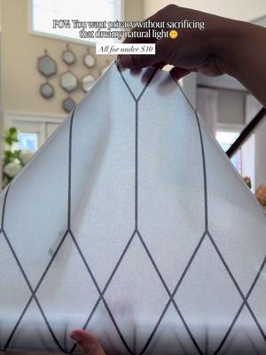 Easiest diy you will ever do - it gives you privacy but you don’t have to sacrifice the sunlight at the same time 🌞 #easydiy #amazonhome #founditonamazon #foyer #homeinspo
