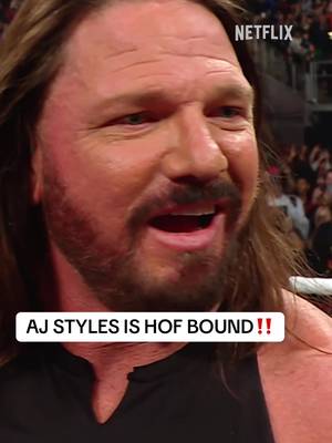 The Undertaker had the honor of telling AJ Styles that he is the newest member of the 2026 WWE Hall of Fame Class. What a moment. 🥲 #WWEonNetflix #WWERaw #AJStyles 