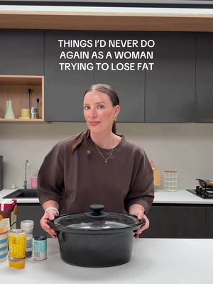 1. I’d never spend more than 12–16 weeks in a deficit. Fat loss is a phase, not a lifestyle 2. I’d never enter a deficit more than once per year (max twice). Maintenance should be your baseline 3. I’d never diet without a clear exit strategy (reverse diet) 4. I’d never fast to decrease my eating window. Fasting for women’s hormones isn’t wise. 5. I’d never skip meals ahead of eating a meal out. This always lead to excessive overeating 6. I’d never take my food scales out to dinner. I really did do this 7. I’d never remove foods I love. This is a fast way to regain fat when the diet ends 8. I’d never drop calories after one high weigh in or even 1 week without a drop. 1 week likely isn’t a plateau 9. I’d never fill my calories with low-calorie/ fat free foods. Whole foods fill you up & provide nutrients 10. I’d never obsess over hitting calories and macros to a tee. Prioritise calories & protein & know weekly averages help consistency 11. I wouldn’t neglect weight training & gym performance. Maintaining muscle & strength helps fat loss. 12. I’d never sacrifice losing my period to be in a smaller body. Period. I’ve been doing this for over 10 years - if you’re on a fat loss journey, welcome xx  #fatlosstips #fatlosshelp #howtolosefat 