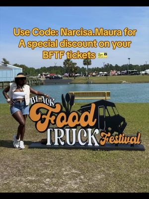 CHARLESTON 🗣️ the @BlackFoodTruckFestival –is BACK April 24–26 and you already know this is the place to be. Think family reunion vibes with better food. 🎶 Music. Culture. Dancing. Community. Black-owned food trucks from all over. A full kid zone with arcade games. And yes, if you’re like me and eat mainly veggies, there’s a dedicated vegan area too. 🌱✨ This is not just a food festival. It’s an experience. It’s joy. It’s Black excellence on full display. Use the link in my bio to grab your tickets and use code @Narcisa.Maura (be sure to put the @) for a percentage off. Don’t wait. This sells out every year. See you April 24–26 in Charleston. 🎉 #BlackFoodTruckFestival #CharlestonSC #CharlestonEvents #BlackExcellence #BlackOwnedBusiness     