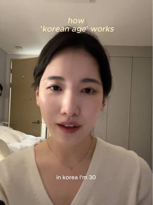 How Korean age works #koreanage #korea #koreanskincare 