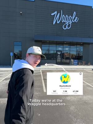 This guy thinks he owns the place 🙄 @WyattzWorld #getyourwaggleon 