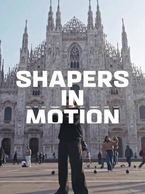@Lilou Ruel meeting up with volunteers in Milan #ShapersInMotion #Salomon 