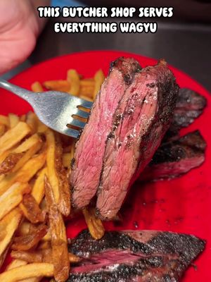 Shadow Wagyu in Coral Gables is a butcher shop first and they do all things wagyu 🥩🔥 They eventually expanded into a dining space serving the same premium cuts they sell. It’s seriously one of my favorite lunch spots in the Gables, the quality never misses. Here’s what I recommend 👇: •🍟 Steak Frites 10 oz skirt & wagyu beef tallow fries •🍔 Classic burger or their coooer sharp burger •🍝 A5 Parm Pasta •🥪 Wagyu Philly Cheesesteak  •🍪 Tallow Ice cream cookie sandwich by @sweet_lichs  📍 Shadow Wagyu 4702 S Le Jeune Rd, Miami, FL 33146 #iviethefoodie #miamifoodie #miamifood #shadowwagyu #miamibutcher  