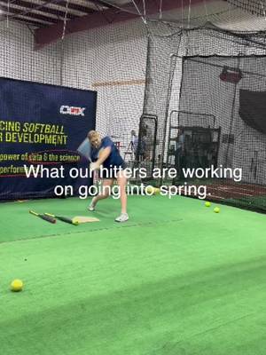 Spring prep looks different for every hitter. Different goals. Different feedback. Different focus. Clarity drives development. What are you locking in before first pitch? #softballhitting #ogxsoftball 