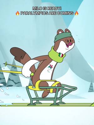 10 DAYS TO GO! PARALYMPIC GAMES ARE COMING AND MILO IS READY, ARE YOU? 💥 #MilanoCortina2026 #Paralympics #WinterSports #Paralimpiadi #TinaMilo 