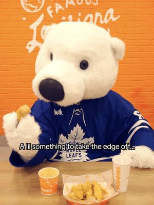 Fuel up and fan hard every single Leafs game with the $6 Chicken Sandwich Gameday Deal! @Popeyes 