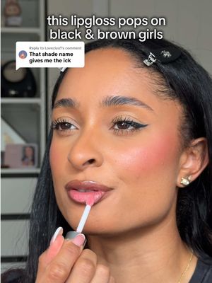 Replying to @Loveziya1 the more I say the name the more I hate it 😭😂💗🐰 @SACHEU UK  #lipgloss #bunnytonguelipgloss #sacheubeauty #tiktokmademebuylt 