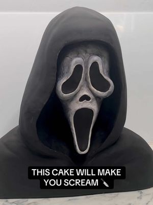 Would you have a slice of this cake? 🍰 . . . #scream #ghostface #cake #cakes #horror @Ghostface 