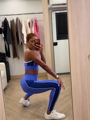 Bend and snap? Periodddd. Check out my newest collection with @Fabletics now!