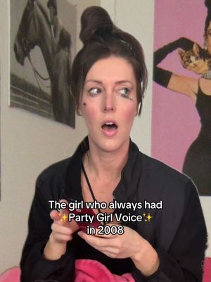 She can’t talk (and she’ll never shut up about it) #2000s 