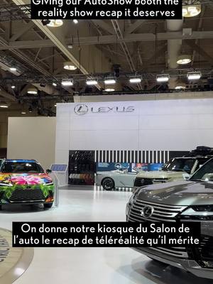 What’s in the trunk?! - Qu’est-ce qu’il y a dans le coffre?! #RealityShow #AutoShow #TéléRéalité #SalonAuto