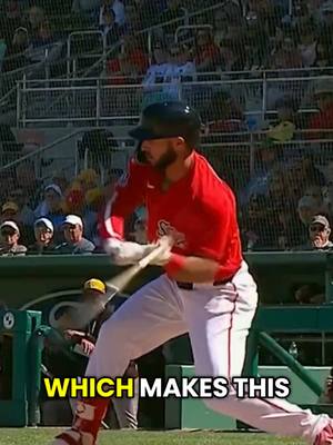 Broken bat… on a check swing?! #baseball #MLB #redsox 