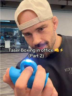 HR left early today 🤷‍♂️ @Crendan Badwallader #taser #boxing #officelife #1stphorm #fyp
