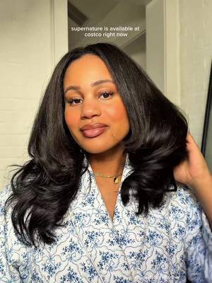 My postpartum reset isn’t complete without Super Nature Hair available @Costco Wholesale! What’s your go-to self care routine? #ad #supernaturehair #supernaturepartner #newmom #postpartumcare 