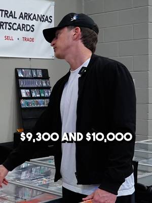 $10,000 Sports Card Negotiation for JORDAN Rookie Card 😳 #sportscards #kingofthekards #cardshow