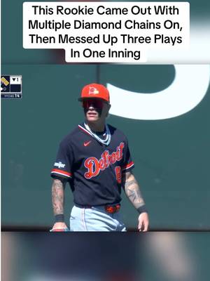 Not the best look for the rookie #MLB #tigers #springtraining #baseball #sports 