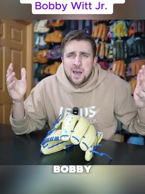 How To Break In Your Beasball Glove  Like Bobby Witt Jr. #BaseballGlove #GloveReview #baseballlife #fyp #foryoupage      
