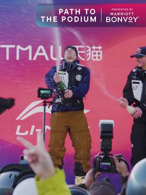 Brendan Mackay: Path to the Podium — Presented by @marriottbonvoy Brendan Mackay reached the top of the podium after a dramatic best-of-three final against 17-year-old Luke Harrold. Feeling the pressure, Mackay responded in the second run with a technical run that scored a 89.00, narrowly edging Harrold’s 88.50 to force a tiebreak. In the decisive third run, Harrold washed out, allowing Mackay to secure the title with a clean, strategic run. His win came after navigating a full day of head-to-head battles that required eight total runs, more than anyone else in the field. Mackay’s victory marked the first men’s freeski halfpipe win in Snow League history and put him atop the championship standings.