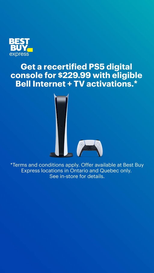 Activate Bell TV and Internet services.*