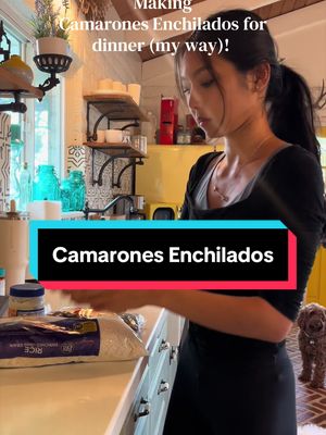 And rice is @Itzel🤍 ‘s recipe!  #camarones #camaronesenchilados #camaronesaladiabla #mexicanfood #cookwithme 