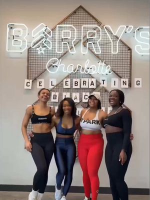 Built by legacy. Powered by community.  Celebrate Black excellence in the Red Room with @coach_chelsc from Charlotte. 🖤 #Barrys 