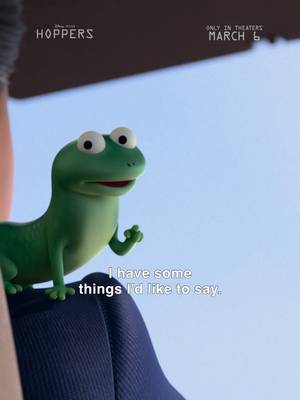 🎟️🦎🎟️🦎🎟️🦎🎟️🦎🎟️🦎 Get your tickets NOW for #Hoppers Only in theaters March 6!