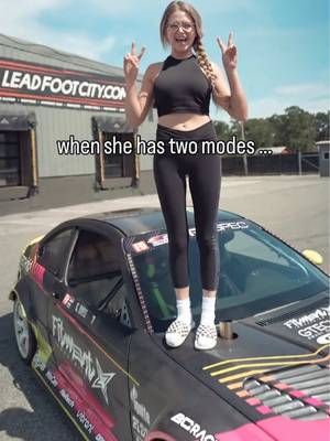 She’s cute… until she locks in😉🏁 Tag the one who flips the switch 👇 #lockin #gametime #builtdifferent #performance #fyp