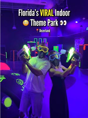 HOW did they get THIS 😳 #dezerland #themepark #thingstodoinorlando #florida #orlando 