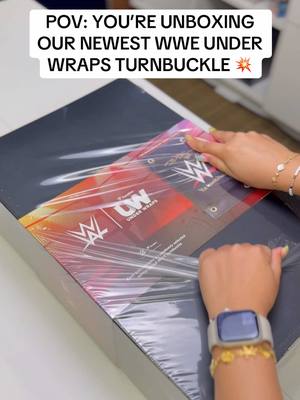 Let’s rip open our newest @WWE Under Wraps Turnbuckle, officially releasing 2/26! 👀 #WWE #kurtangle #mysterybox #wwetiktok #fanatics 