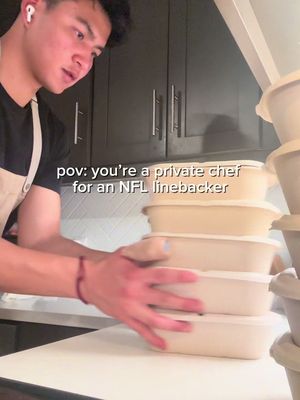 accidentally cooked for an NFL first round pick 👀  #nfl #athlete #mealprepideas 