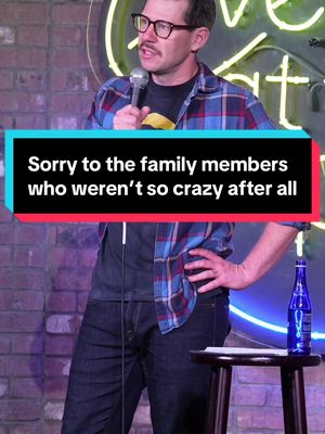 Some stand up comedy about all the conspiracy theories our out there family members were actuallyright about. 