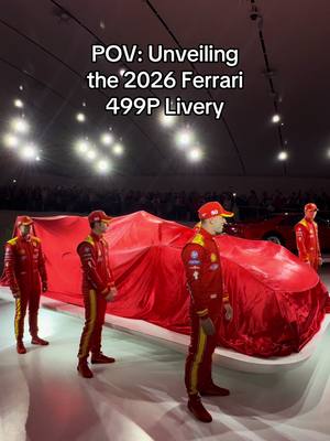 The moment you’ve been waiting for 🤩 #FerrariHypercar #WEC 