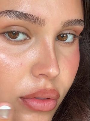 My skin is so angry w me rn  #grwm #cleangirlmakeup #nomakeupmakeup #redblush #makeup  @REFY @Kosas @isleofparadisebrasil @glossier @juviasplace @maccosmetics @charlottetilbury @sacheubeautyusa @hourglasscosmetics @westmanatelier