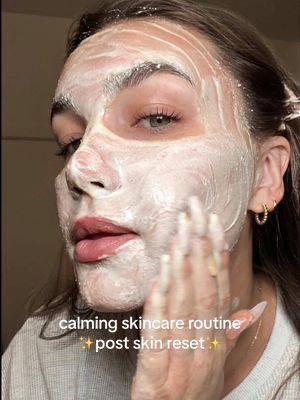  #puritopartner the perfect calming skincare routine after a skin reset ✨ @PURITO SEOUL #Purito #blemishproneskin #BlemishCalmCream #oatcream