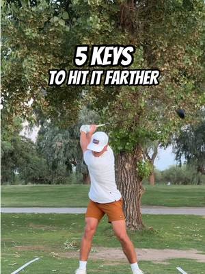 5 keys to hit your driver farther #golf #golftips #driver #distance