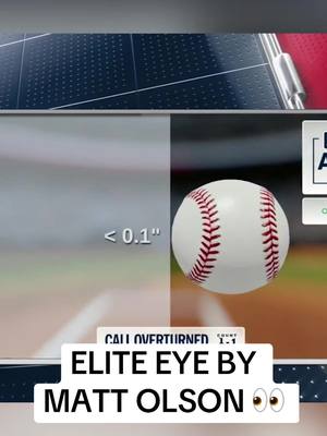 Olson overturned the strike call using the ABS challenge system. #MLB #baseball #challenge 