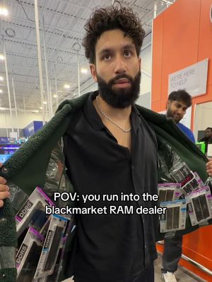 He caused the shortage #fyp @GamerTech Toronto 