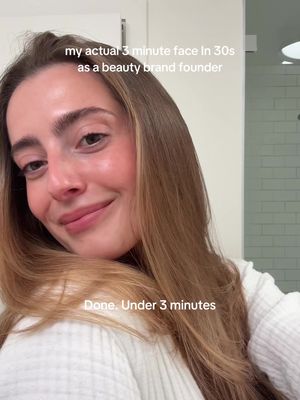 The whole routine. Under 3 minutes.  The point of Nudestix was always that beauty shouldn't eat your morning. These products are my daily non-negotiables. SPF stick, bronze, blush, lip. Done.