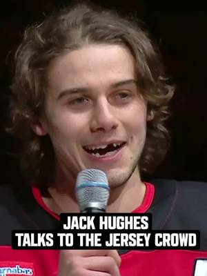 To: Jersey. From: Jack. #njdevils #jackhughes #hockeytok 