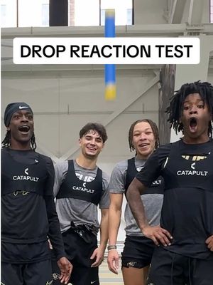 drop reaction test 😭 #fyp #funny #coloradofootball #cfb 
